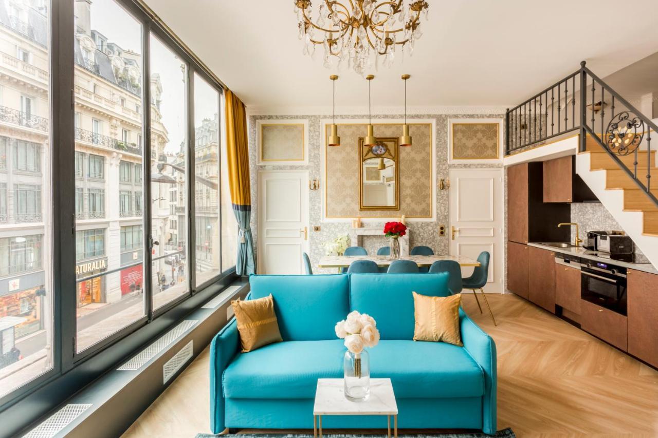 Luxury 3 Bedroom 2 Bathroom Apartment - Louvre - With Ac Paris Exteriör bild